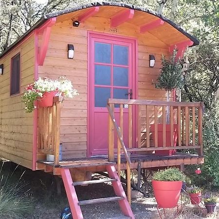 Roulotte Romantique Chauffee En Cevennes Monteils  Dış mekan fotoğraf