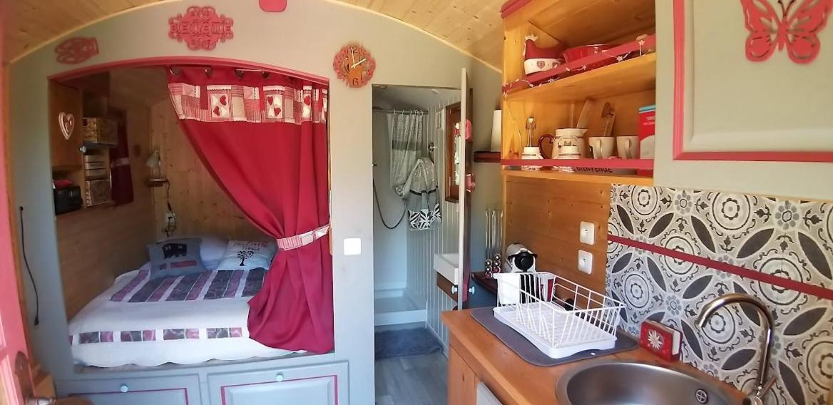 Roulotte Romantique Chauffee En Cevennes Monteils  Dış mekan fotoğraf
